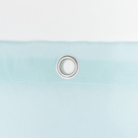 Штора для ванны Доляна WAVE, с люверсами, 180&times;180 см, полиэстер