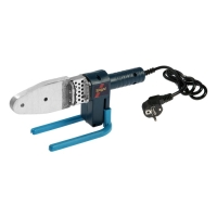 Аппарат для сварки пластиковых труб ТУНДРА, 1200 Вт, комплект насадок 20-32 мм, 0-300&deg;, кейс   91355