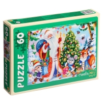 Пазл &laquo;Новогодние подарки&raquo;, 60 элементов