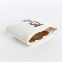 Кошелёк на молнии, цвет белый Кошелёк на молнии, цвет белый