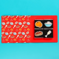 Гифтбокс &laquo;Поменьше косяков, побольше ништяков&raquo;, чай, драже, шоколад, термостакан, леденец