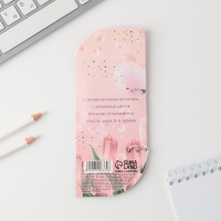 Ручка шариковая пластиковая в открытке «С 8 марта» синяя паста, 1,0 мм Ручка шариковая пластиковая в открытке «С 8 марта» синяя паста, 1,0 мм