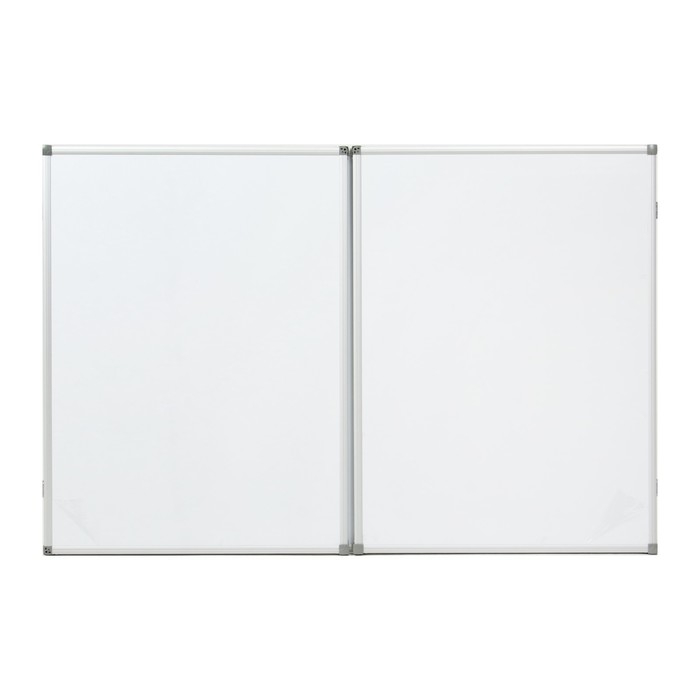 Доска магнитно-маркерная 300*100/100*75*2 Calligrata, ТРЕХСЕКЦИОННАЯ, в алюмин рамке