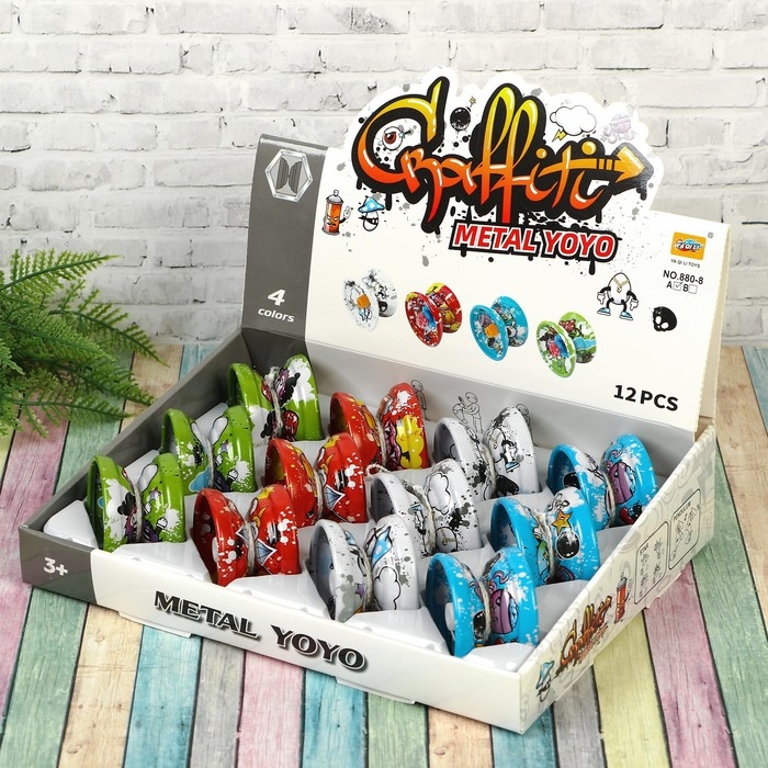 Йо-Йо &laquo;Граффити&raquo;, цвета МИКС