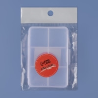 Таблетница, 9 × 6 × 2 см, 6 секций, цвет белый Таблетница, 9 × 6 × 2 см, 6 секций, цвет белый