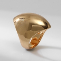 Кольцо металл «Тренд» купол, цвет золото, размер 16 Кольцо металл «Тренд» купол, цвет золото, размер 16