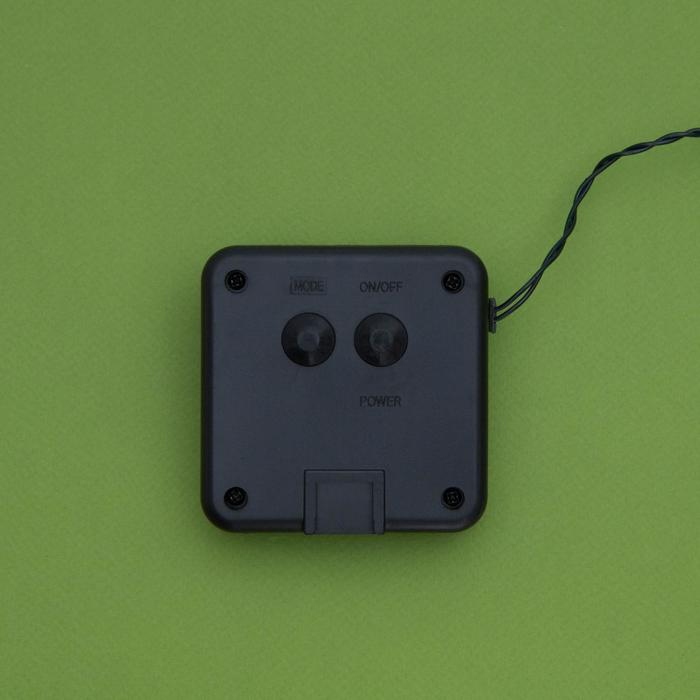 Гирлянда «Нить» 20 м, IP44, тёмная нить, 200 LED, свечение белое, 2 режима, солнечная батарея Гирлянда «Нить» 20 м, IP44, тёмная нить, 200 LED, свечение белое, 2 режима, солнечная батарея