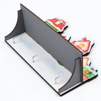 Ключница настенная новогодняя &laquo;Заснеженные дома&raquo;, на Новый год