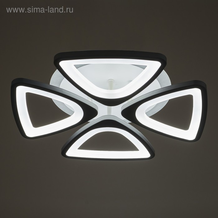 Люстра с ПДУ 03305/4 4х24Вт LED белый 41х41х8см