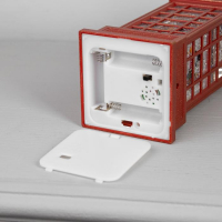 Светодиодная фигура &laquo;Дед Мороз и олень&raquo; 9 &times; 20 &times; 8 см, пластик, батарейки ААх3 (не в комплекте), USB, свечение тёплое белое