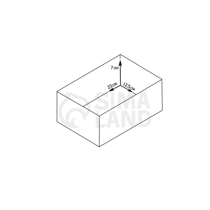 Кашпо деревянное 24×14×7.5 см Элегант, натуральный Дарим Красиво Кашпо деревянное 24×14×7.5 см Элегант, натуральный Дарим Красиво