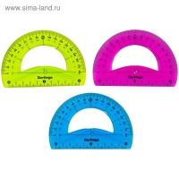 Транспортир 10 см 180 х 100 Berlingo Flexy, гибкий, МИКС 248756 Транспортир 10 см 180 х 100 Berlingo Flexy, гибкий, МИКС 248756