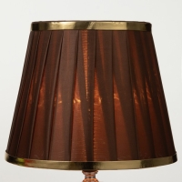Абажур Е27 кофе 17х21х21 см