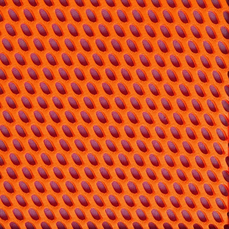 Заготовка из крупной сетки Rete, L, оранжевый неон