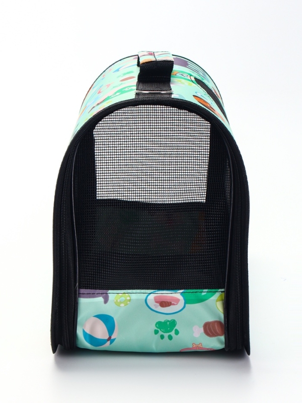 Сумка - переноска для животных "Верный друг", каркасная, размер M, 40 х 21 х 27 см