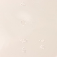 Кашпо для цветов со вставкой &laquo;Линель&raquo;, 4,5 л, d=19 см, h=19 см, бежевое