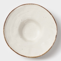 Тарелка для пасты Magistro "Alpine Frost" 25см 25,6х7,5 цвет белый