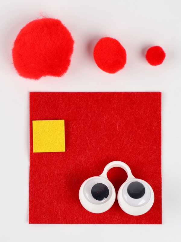 Набор для творчества: создание игрушки и раскраска "Веселая курочка"