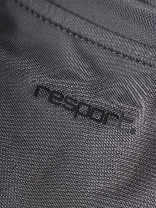 Футболка мужская Resport, р. 46, цвет серый, базовая, со вставками