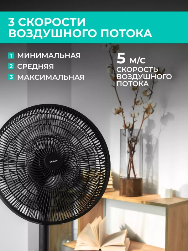 Напольный вентилятор 16" T-SF1604 (4 в 1)