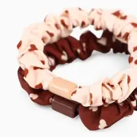 Резинка для волос &laquo;Сердечки&raquo;, набор 2 шт., Коты аристократы