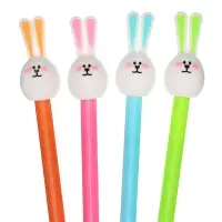 Ручка - прикол Calligrata &laquo;Зайка&raquo;, гелевая, МИКС