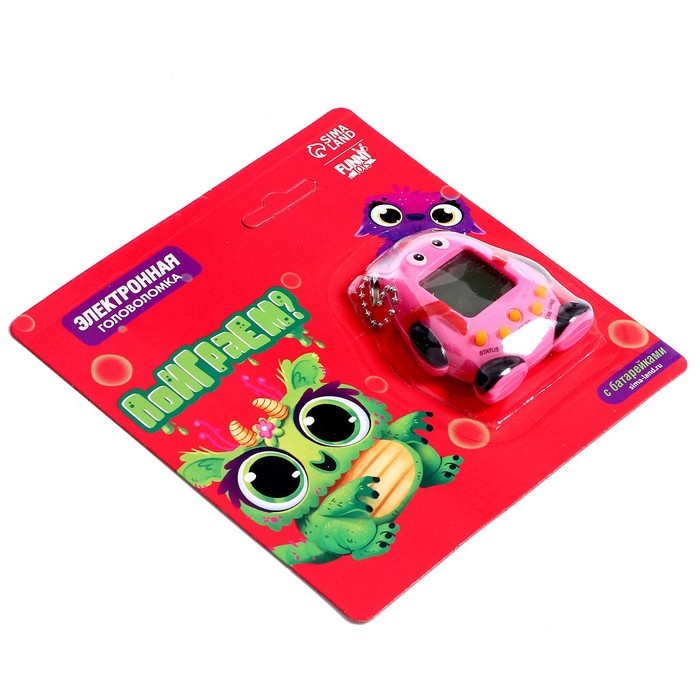 Электронная игра &laquo;Поиграем?&raquo;,168 персонажей, цвета МИКС, на блистере