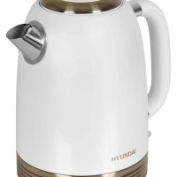 Чайник HYK-S4500 1.7л. 2200Вт жемчужный, золотистый