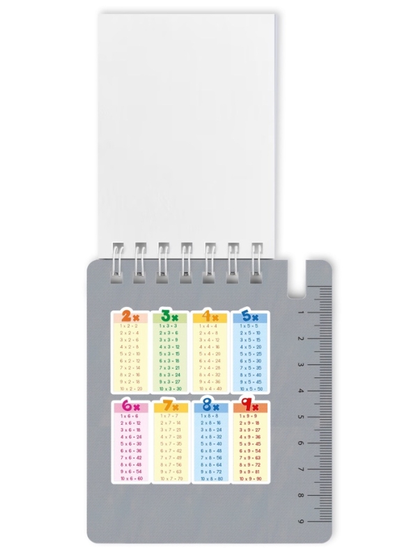 Блокнот 9 х 10,4 см и мини-ручка "Пиксель"