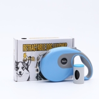 Рулетка DIIL, 8 м, до 50 кг, лента, прорезиненная ручка, голубая с серым