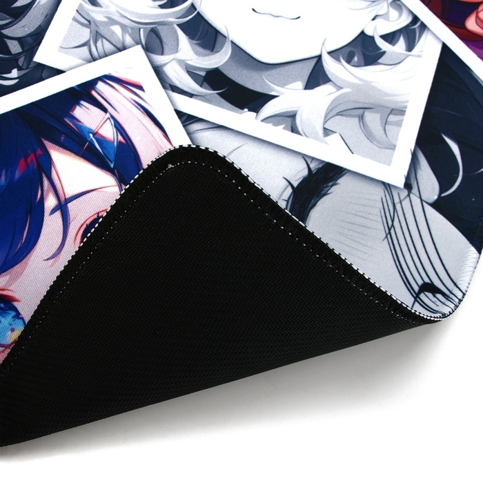 Коврик для компьютерной мыши &laquo;Аниме коллаж&raquo;, 30 х 80 см