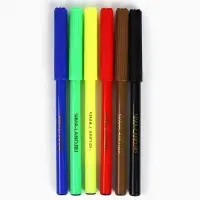 Фломастеры 6 цветов в коробке &laquo;Букибяки&raquo;