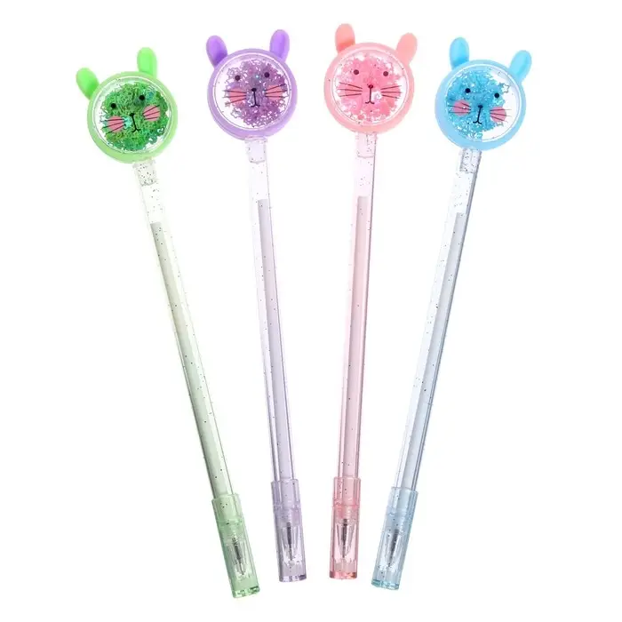 Ручка - прикол Calligrata &laquo;Блеск мышка&raquo;, гелевая, МИКС