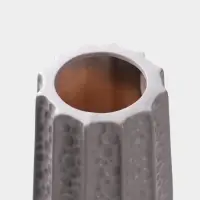 Ваза напольная керамика "Тиаго" 57х14 см, серый