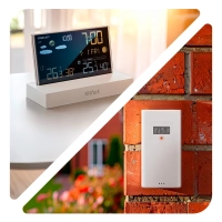 Метеостанция домашняя погодная станция часы КТ-3738