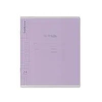 Тетрадь 24 листа в клетку, ErichKrause &laquo;Классика Visio&raquo;, обложка мелованный картон, МИКС