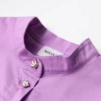 Платье для девочки MINAKU: Cotton collection цвет сиреневый, р-р 122 Платье для девочки MINAKU: Cotton collection цвет сиреневый, р-р 122