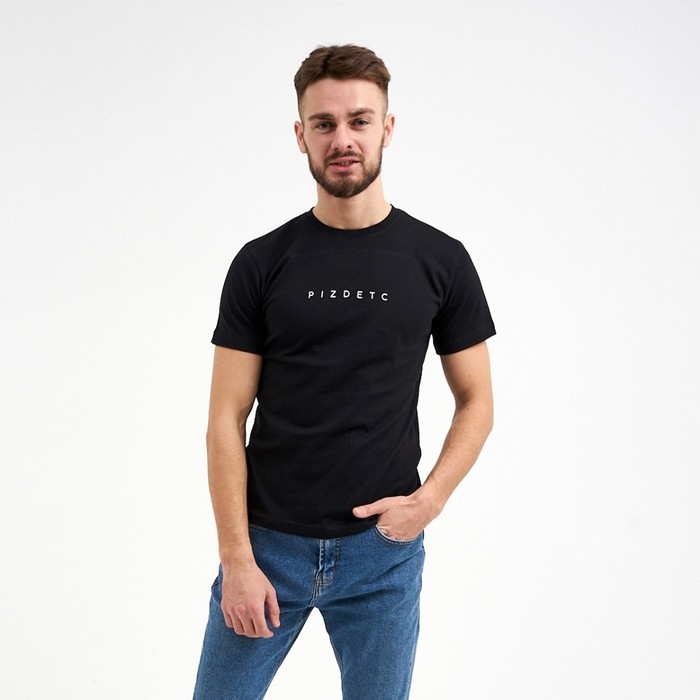 Футболка мужская KAFTAN Pizdec р. 54, черный