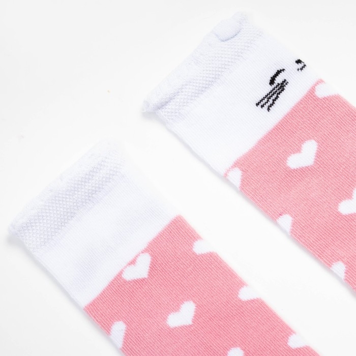 Гольфы детские Крошка Я &laquo;Котик&raquo; 10-12 см, цвет розовый