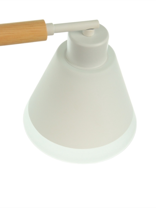 Люстра "Вудли" 2хЕ27 40Вт белый 45х16х29 см