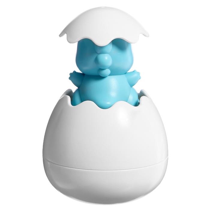 Игрушка для купания в ванной 2 в 1 &laquo;Дракон в яйце&raquo;: брызгалка, лейка, цвет голубой