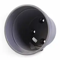 Горшок "Клевер" 4,5 л, D-20 см, h-18 см, цвет серый шёлк