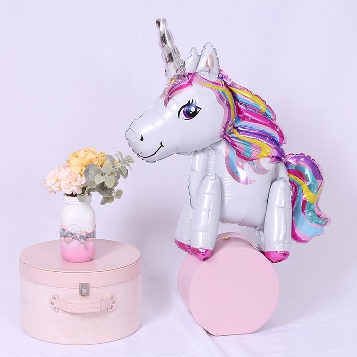 Воздушный шар фольгированный 24" &laquo;Единорог-игрушка&raquo;, фигура, под воздух