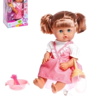 Пупс функциональный "Мой малыш" пьет, писает, с аксесс. В ПАКЕТЕ