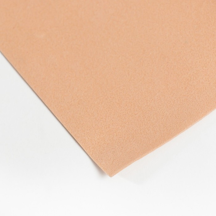 Фоамиран иранский, 0.8-1 мм, коралл, 60&times;70 см, МИКС