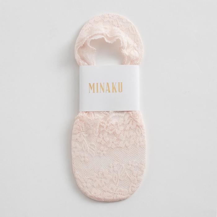 Носки-невидимки женские &laquo;Цветочки&raquo;, размер 36-37 (23 см)