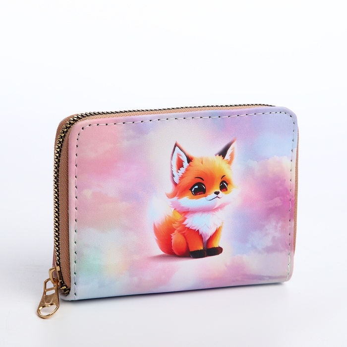 Кошелёк детский на молнии &laquo;Выбражулька&raquo;, цвет разноцветный