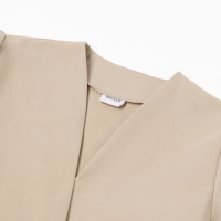 Платье для девочки MINAKU: Jeans collection, цвет бежевый, рост 152 см Платье для девочки MINAKU: Jeans collection, цвет бежевый, рост 152 см