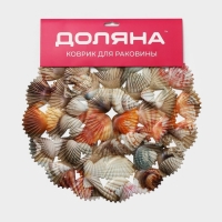 Решётка в раковину круглая Доляна &laquo;Ракушки&raquo;, 28&times;28 см