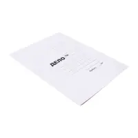 Папка-обложка А4 на 200 листов "Дело", картон, блок 370 г/м &sup2;, белая, пробитый